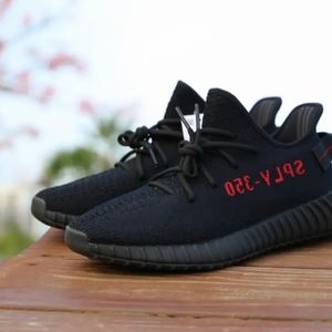Adidas Yeezy Boost 350 V2 Bred Black/Red Size 10